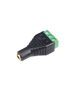 3.5mm Stereo Jack to 3-Pin Terminal Block - Easy Audio Cable Wiring